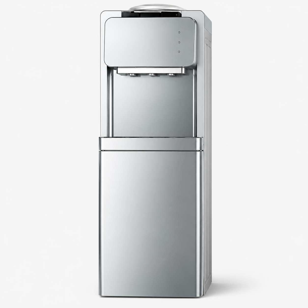 Large silver water cooler